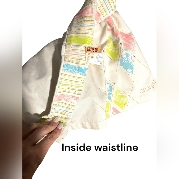 GOLF Skirt side pleated skort with argyle Light Khaki Size Small Shorts Skort - Picture 10 of 16